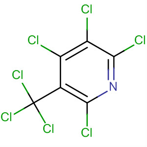 Molecular Structure of 113982-12-0 (Pyridine, 2,3,4,6-tetrachloro-5-(trichloromethyl)-)