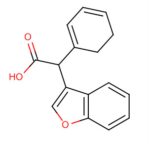 3-Benzofuranacetic acid, 2,3-dihydro-2-phenyl-, trans-