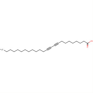 Molecular Structure of 113982-41-5 (9,11-Tetracosadiynoic acid)