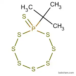 Molecular Structure of 113985-77-6 (Heptathiaphosphocane, (1,1-dimethylethyl)-, 8-sulfide)