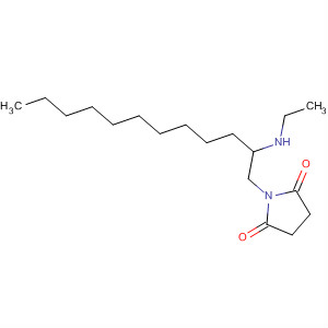 Molecular Structure of 114019-51-1 (2,5-Pyrrolidinedione, 1-[2-(ethylamino)dodecyl]-)