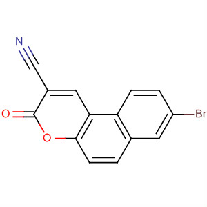 3H-Naphtho[2,1-b]pyran-2-carbonitrile, 8-bromo-3-oxo-