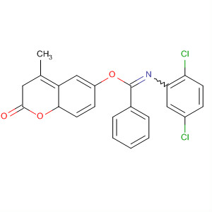Benzenecarboximidic acid, N-(2,5-dichlorophenyl)-, 4-methyl-2-oxo-2H-1-benzopyran-6-yl ester