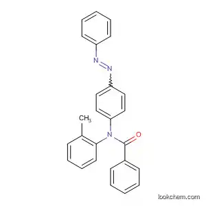 Molecular Structure of 114043-96-8 (Benzamide, N-(2-methylphenyl)-N-[4-(phenylazo)phenyl]-)