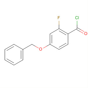 Benzoyl chloride, 2-fluoro-4-(phenylmethoxy)-