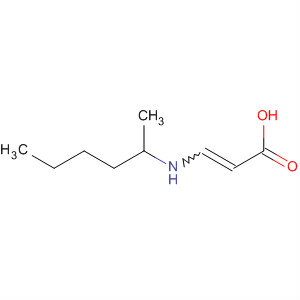 Molecular Structure of 114084-51-4 (2-Propenoic acid, 3-(methylpentylamino)-)