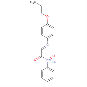 Molecular Structure of 114090-38-9 (Acetamide, N-phenyl-2-[(4-propoxyphenyl)imino]-, N-oxide)