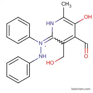 Molecular Structure of 114090-46-9 (4-Pyridinecarboxaldehyde, 3-hydroxy-5-(hydroxymethyl)-2-methyl-,
diphenylhydrazone)