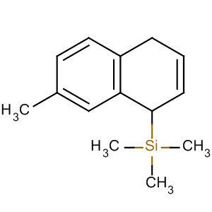 Molecular Structure of 114093-21-9 (Silane, (1,4-dihydro-7-methyl-1-naphthalenyl)trimethyl-)