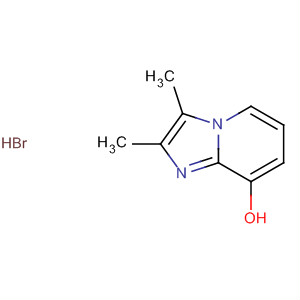 Molecular Structure of 114095-28-2 (Imidazo[1,2-a]pyridin-8-ol, 2,3-dimethyl-, monohydrobromide)