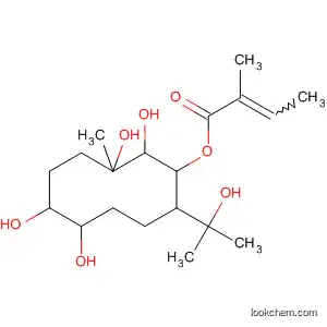 2-Butenoic acid, 2-methyl-,
2,3,6,7-tetrahydroxy-10-(1-hydroxy-1-methylethyl)-3-methylcyclodecyl
ester