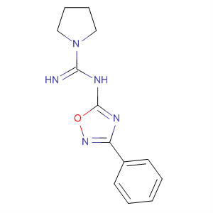 1-Pyrrolidinecarboximidamide, N-(3-phenyl-1,2,4-oxadiazol-5-yl)-