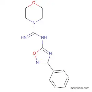 4-Morpholinecarboximidamide, N-(3-phenyl-1,2,4-oxadiazol-5-yl)-