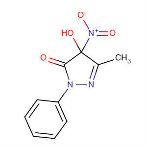 3H-Pyrazol-3-one, 2,4-dihydro-4-hydroxy-5-methyl-4-nitro-2-phenyl-