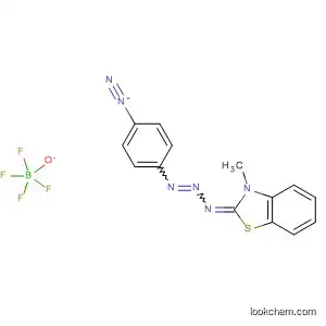 Benzenediazonium,
4-[3-(3-methyl-2(3H)-benzothiazolylidene)-1-triazenyl]-,
tetrafluoroborate(1-)