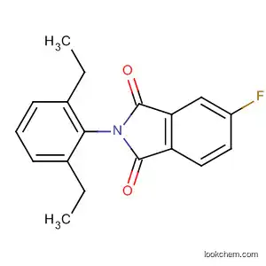 1H-Isoindole-1,3(2H)-dione, 2-(2,6-diethylphenyl)-5-fluoro-