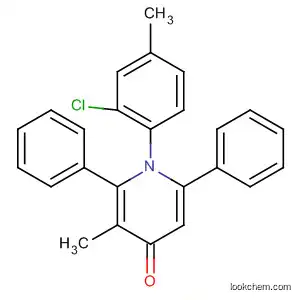 4(1H)-Pyridinone, 1-(2-chloro-4-methylphenyl)-3-methyl-2,6-diphenyl-