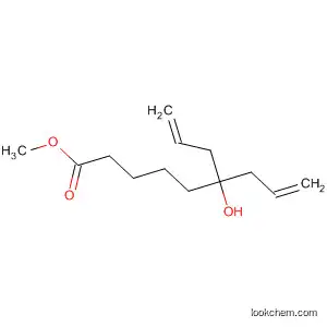 Molecular Structure of 114284-56-9 (8-Nonenoic acid, 6-hydroxy-6-(2-propenyl)-, methyl ester)