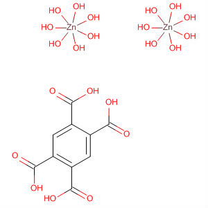 Molecular Structure of 114339-92-3 (1,2,4,5-Benzenetetracarboxylic acid, zinc salt (1:2), heptahydrate)