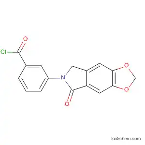 Benzoyl chloride,
3-(5,7-dihydro-5-oxo-6H-1,3-dioxolo[4,5-f]isoindol-6-yl)-