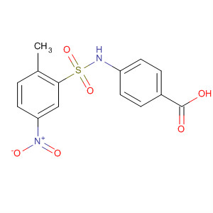 Benzoic acid, 4-[[(2-methyl-5-nitrophenyl)sulfonyl]amino]-