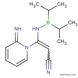 2-Propenenitrile,
3-[[bis(1-methylethyl)boryl]amino]-3-(2-imino-1(2H)-pyridinyl)-