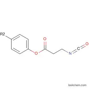 Molecular Structure of 114503-12-7 (Propanoic acid, 3-isocyanato-, 1,4-phenylene ester)