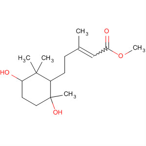 2-Pentenoic acid, 5-(3,6-dihydroxy-2,2,6-trimethylcyclohexyl)-3-methyl-, methyl ester