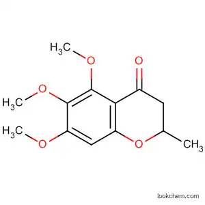 4H-1-Benzopyran-4-one, 2,3-dihydro-5,6,7-trimethoxy-2-methyl-