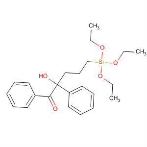 1-Pentanone, 2-hydroxy-1,2-diphenyl-5-(triethoxysilyl)-