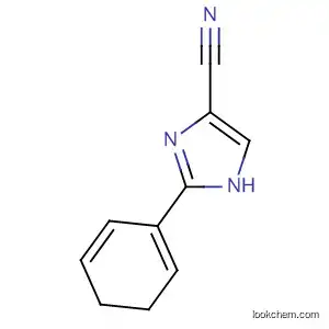 Molecular Structure of 114523-57-8 (1H-Imidazole-4-carbonitrile, 4,5-dihydro-2-phenyl-)