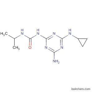 Molecular Structure of 114544-74-0 (Urea,
N-[4-amino-6-(cyclopropylamino)-1,3,5-triazin-2-yl]-N'-(1-methylethyl)-)