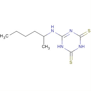 Molecular Structure of 114547-32-9 (1,3,5-Triazine-2,4(1H,3H)-dithione, 6-[(1-methylpentyl)amino]-)