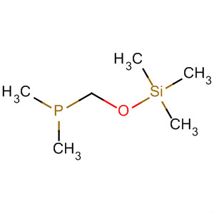Molecular Structure of 114558-93-9 (Phosphine, dimethyl[[(trimethylsilyl)oxy]methyl]-)