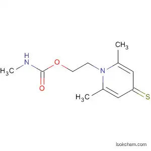 Molecular Structure of 114570-83-1 (4(1H)-Pyridinethione,
2,6-dimethyl-1-[2-[[(methylamino)carbonyl]oxy]ethyl]-)