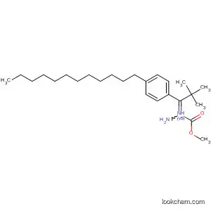 Hydrazinecarboxylic acid,
[1-(4-dodecylphenyl)-2,2-dimethylpropylidene]-, methyl ester