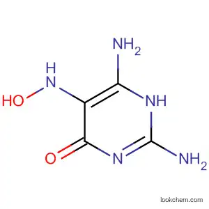 Molecular Structure of 114687-24-0 (4(1H)-Pyrimidinone, 2,6-diamino-5-(hydroxyamino)-)