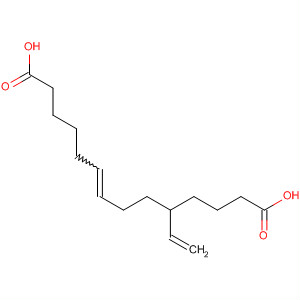 Molecular Structure of 114804-20-5 (6-Tetradecenedioic acid, 10-ethenyl-)