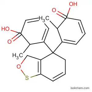 Molecular Structure of 114817-00-4 (Phenol, 3H-2,1-benzoxathiol-3-ylidenebis[methyl-, S,S-dioxide)