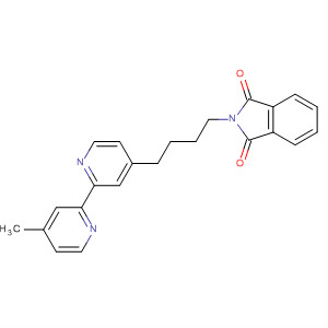 Molecular Structure of 115008-02-1 (1H-Isoindole-1,3(2H)-dione, 2-[4-(4'-methyl[2,2'-bipyridin]-4-yl)butyl]-)