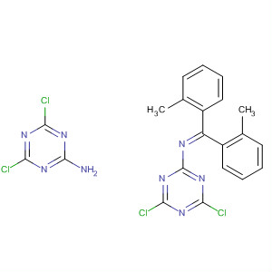 Molecular Structure of 115926-69-7 (1,3,5-Triazin-2-amine,
N,N'-[methylenebis(2-methyl-4,1-phenylene)]bis[4,6-dichloro-)