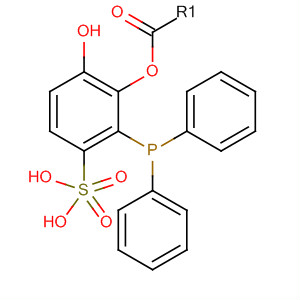 Molecular Structure of 115945-06-7 (Phenol, 3-(diphenylphosphino)-, hydrogen sulfate (ester), sodium salt)
