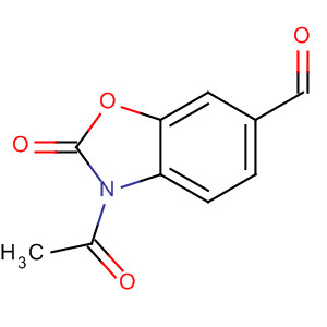 6-Benzoxazolecarboxaldehyde, 3-acetyl-2,3-dihydro-2-oxo-