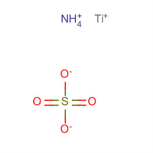 Molecular Structure of 12612-17-8 (Ammonium titanium oxide sulfate)