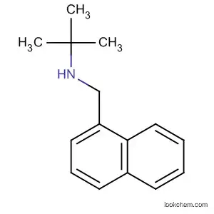 Molecular Structure of 14489-80-6 (1-Naphthalenemethanamine, N-(1,1-dimethylethyl)-)