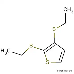 Molecular Structure of 22098-08-4 (Thiophene, 2,3-bis(ethylthio)-)