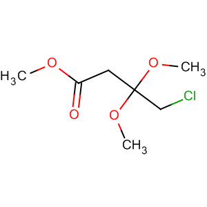 Butanoic acid, 4-chloro-3,3-dimethoxy-, methyl ester