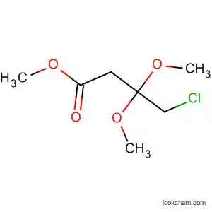 Molecular Structure of 2682-39-5 (Butanoic acid, 4-chloro-3,3-dimethoxy-, methyl ester)