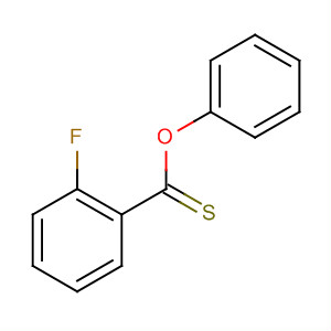 Benzenecarbothioic acid, 2-fluoro-, S-phenyl ester