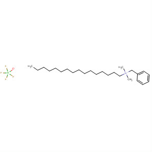 Benzenemethanaminium, N-hexadecyl-N,N-dimethyl-,tetrafluoroborate(1-) cas  4256-25-1